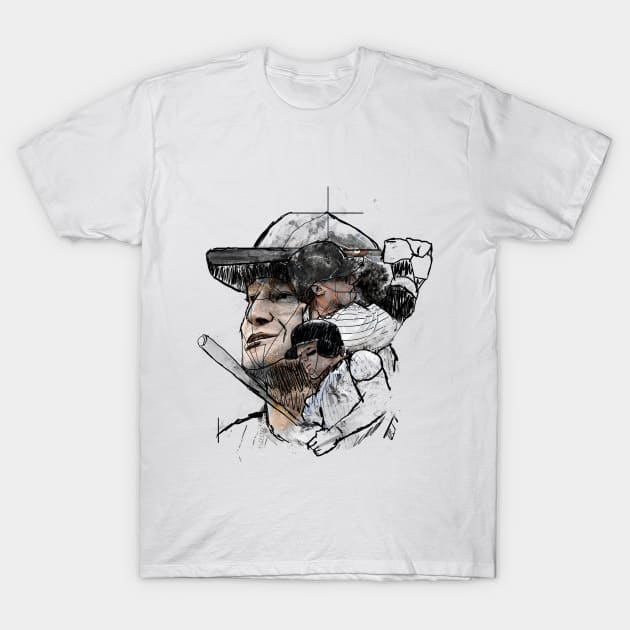 Clint Frazier on Sketch Art T-Shirt by pentaShop